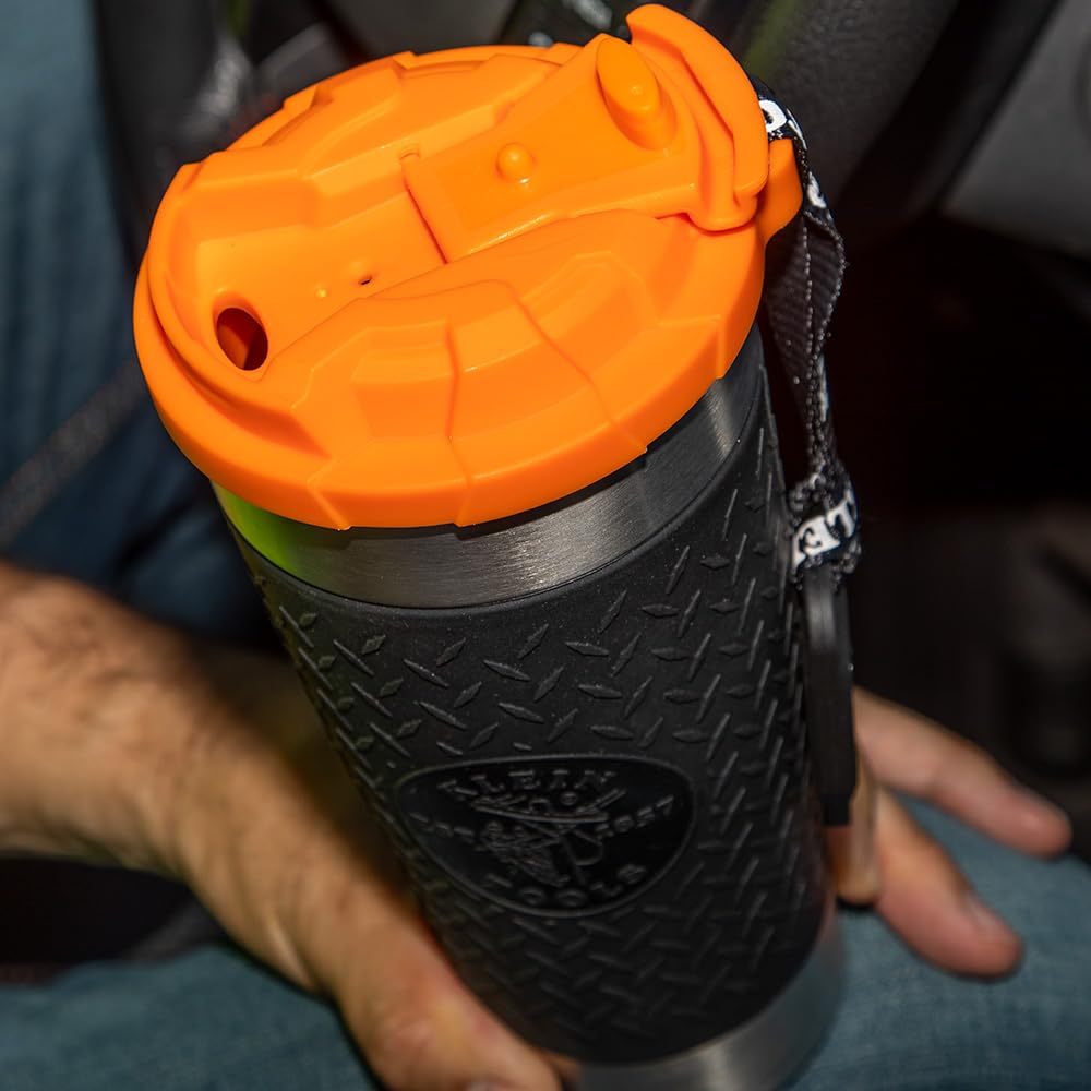 Klein Tools 20 oz size comparison illustrating capacity and portability