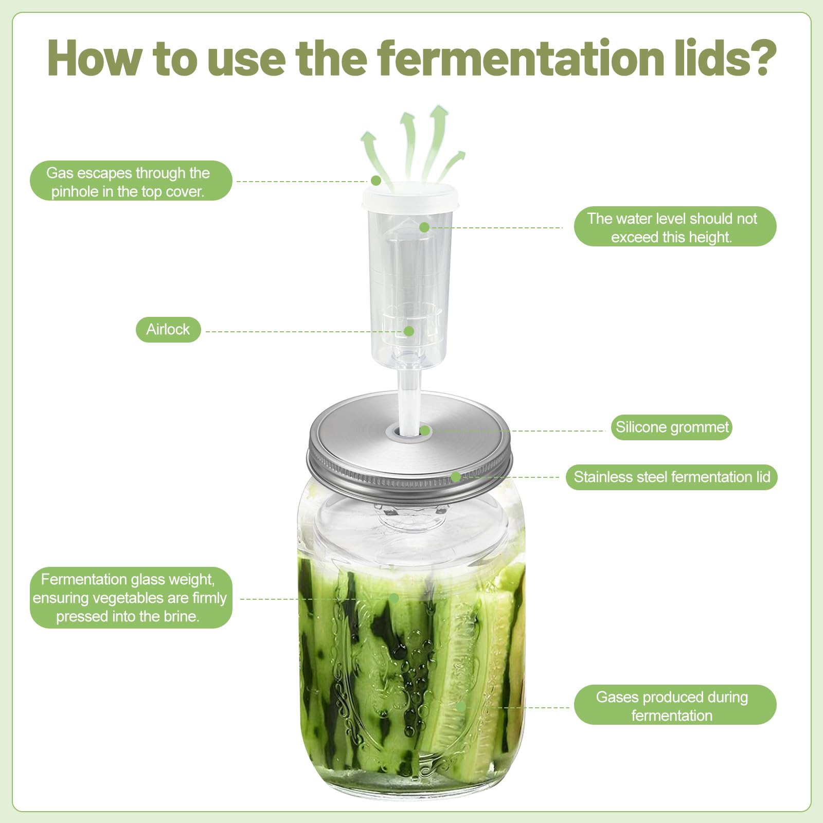 Klemon airlock with silicone gasket demonstrating safe gas release during fermentation