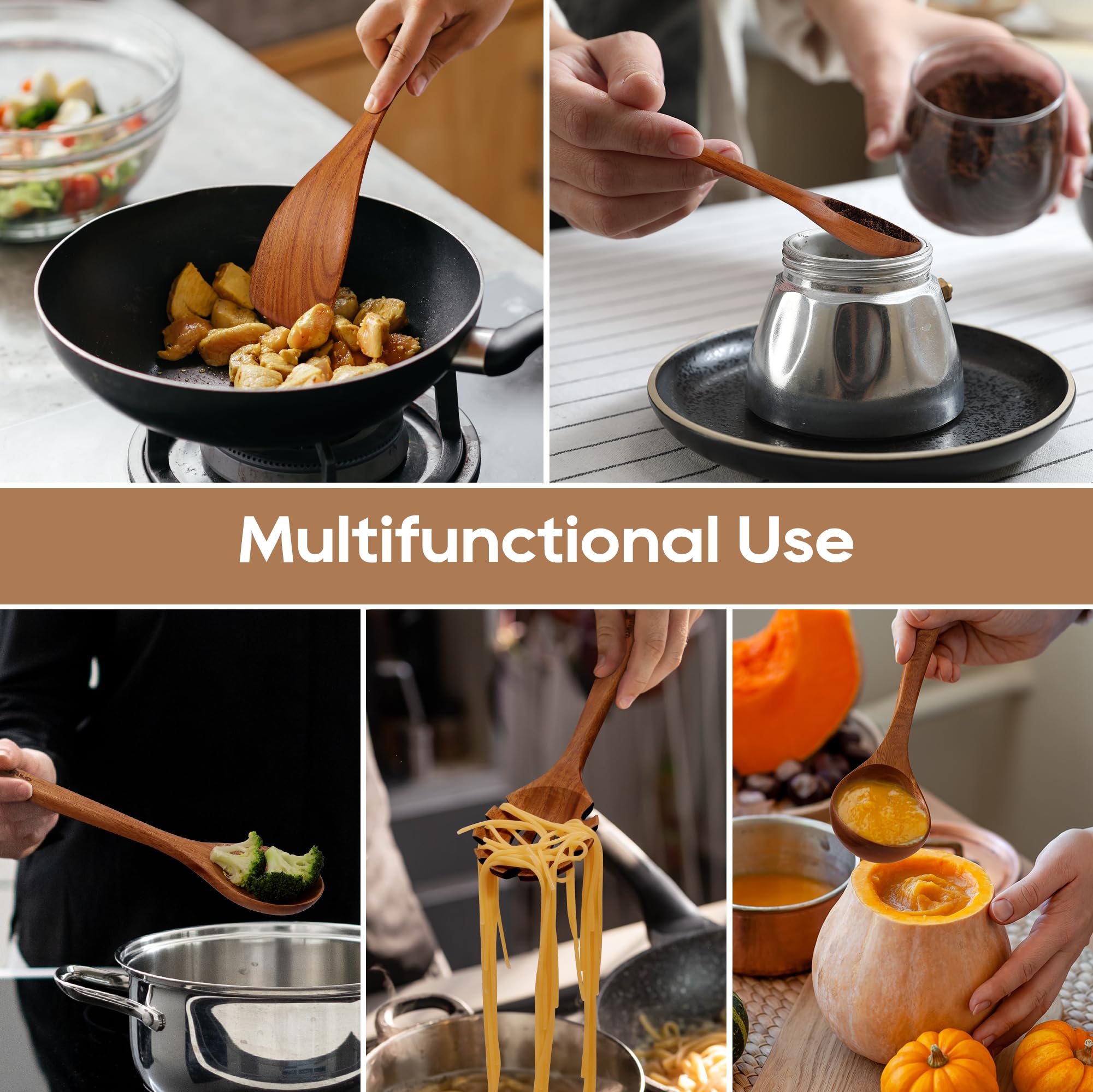 KLYRO utensils in use during breakfast prep showing stylish, functional kitchen setup