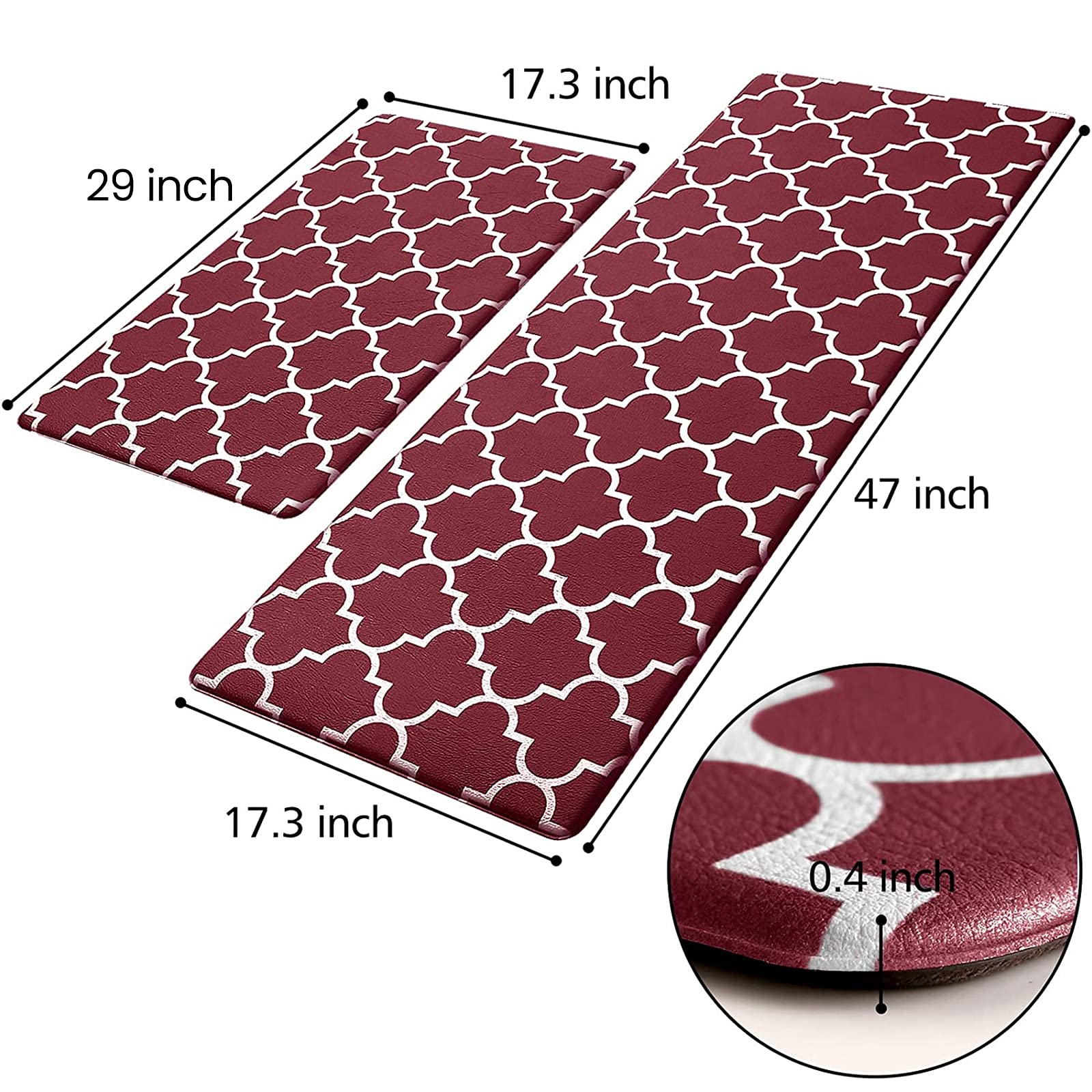 KMAT close-up of textured top and sealed edge showcasing grip and waterproof benefit