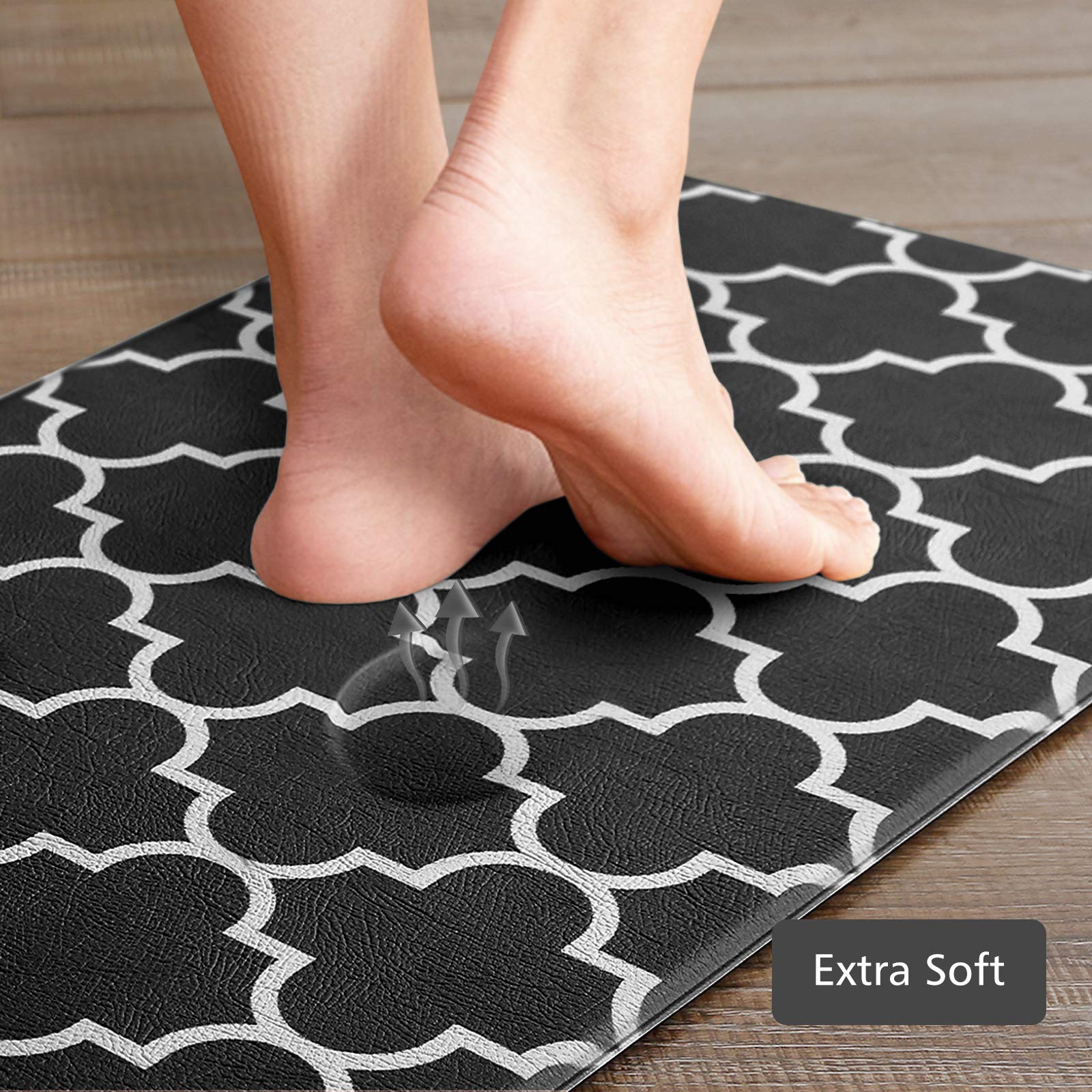 KMAT underside detail showing non-slip backing for floor grip