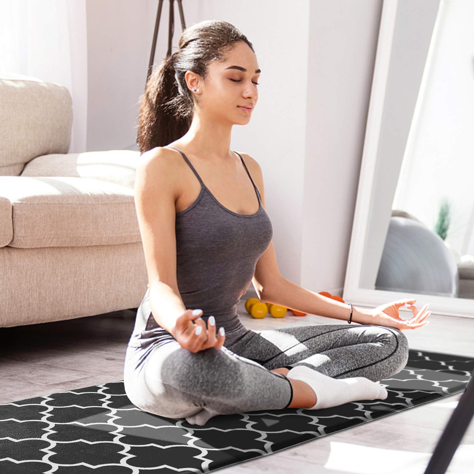 KMAT folded for storage demonstrating easy portability and care