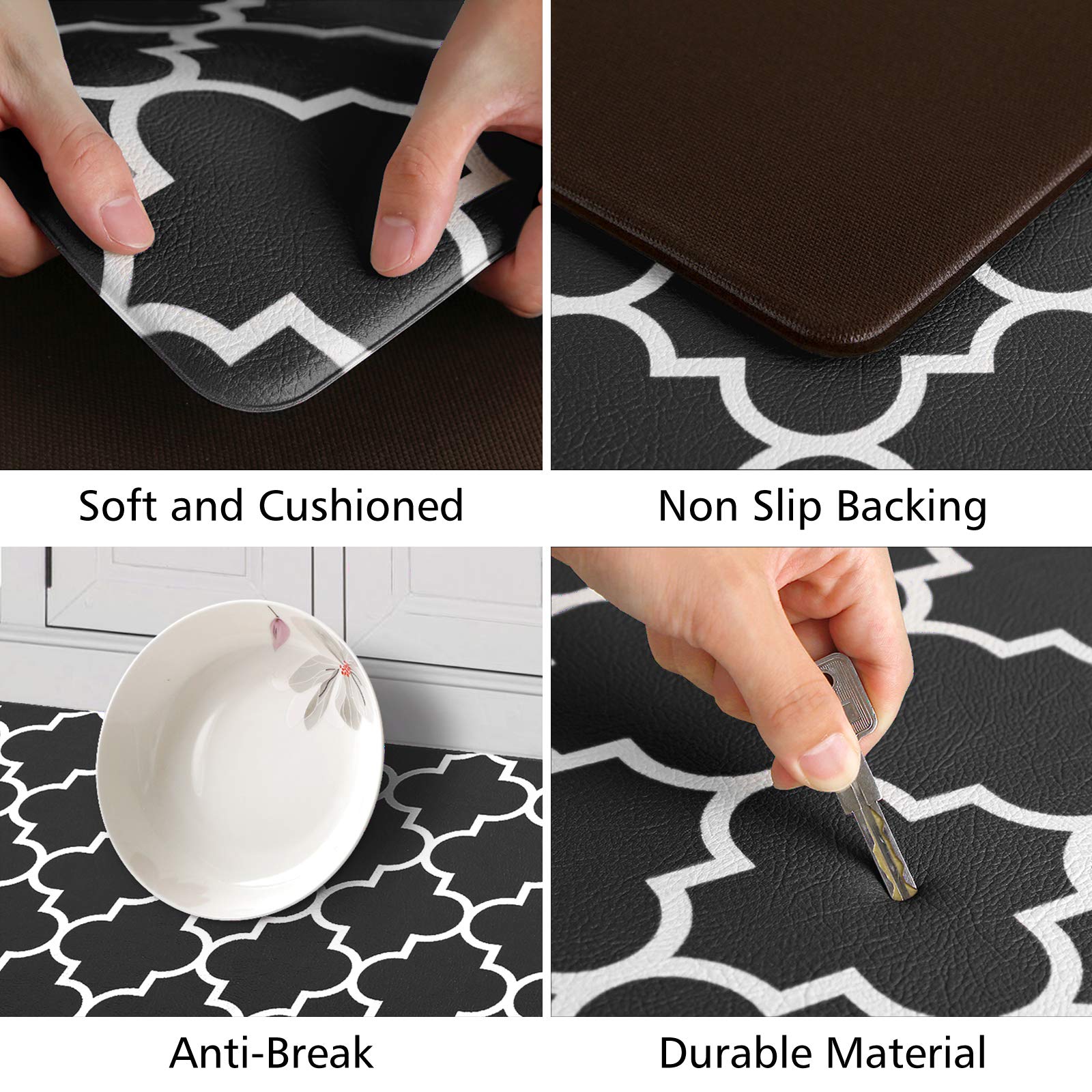 KMAT placed in front of sink providing supportive standing surface