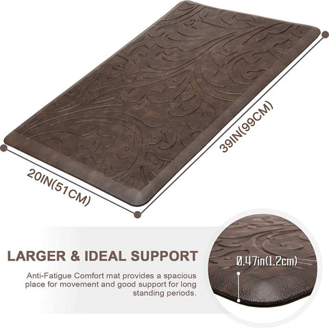 KMAT close-up of textured top highlighting cushioned support