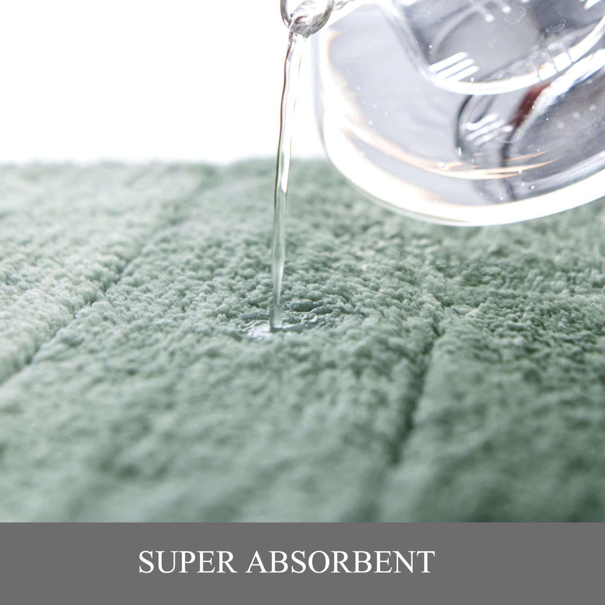 Kmson mat beside bare foot to show scale and cushioned support