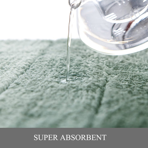 Kmson mat beside bare foot to show scale and cushioned support