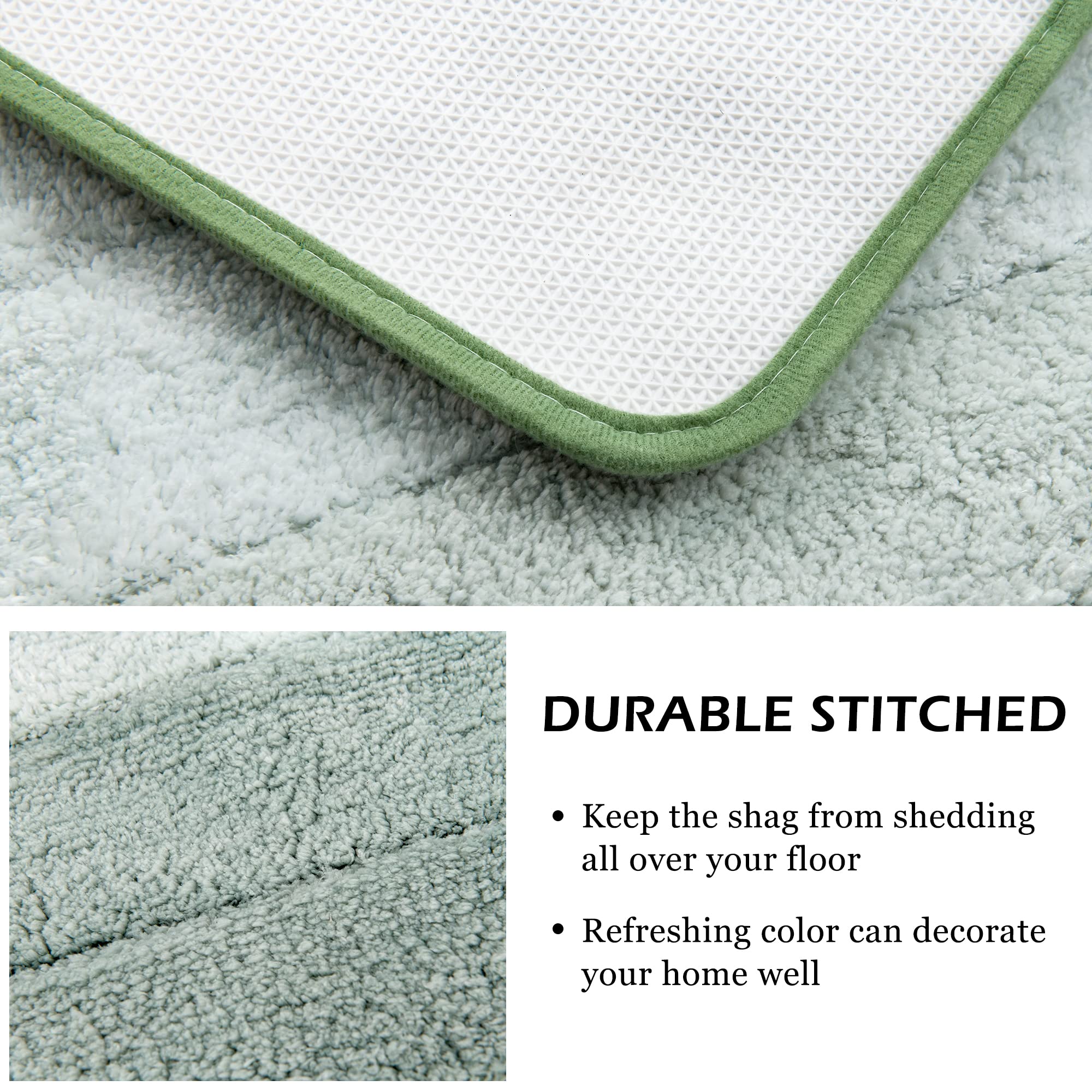 Kmson close-up of plush pile texture for fast absorption and comfort