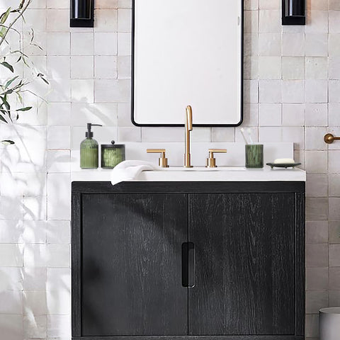 KMwares soap dish with bar soap emphasizing ventilation and tidy counters
