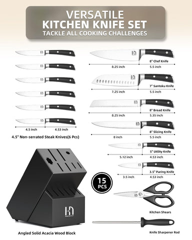 KnifeSaga close-up of razor 10° blade edge highlighting long-lasting sharpness