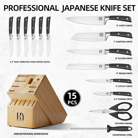 KnifeSaga blade cutting vegetables in use showing smooth even slices for efficient prep benefit