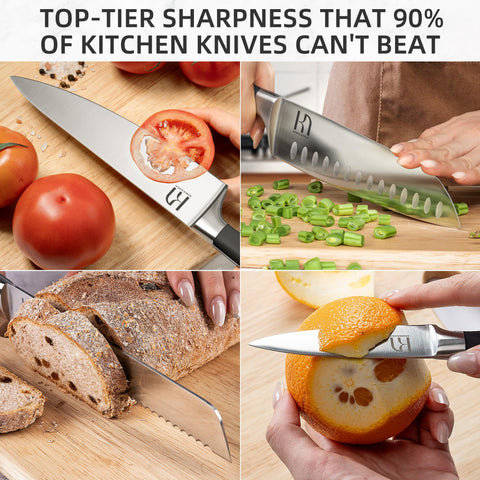 KnifeSaga paring and utility knife detail highlighting precision for small tasks benefit
