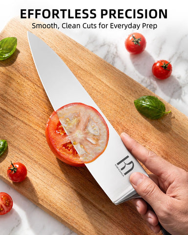 KnifeSaga kitchen shears with honing rod detail for easy maintenance and prep efficiency