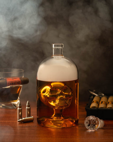 Kobi & Knight decanter inside gift box shows premium packaging and protection