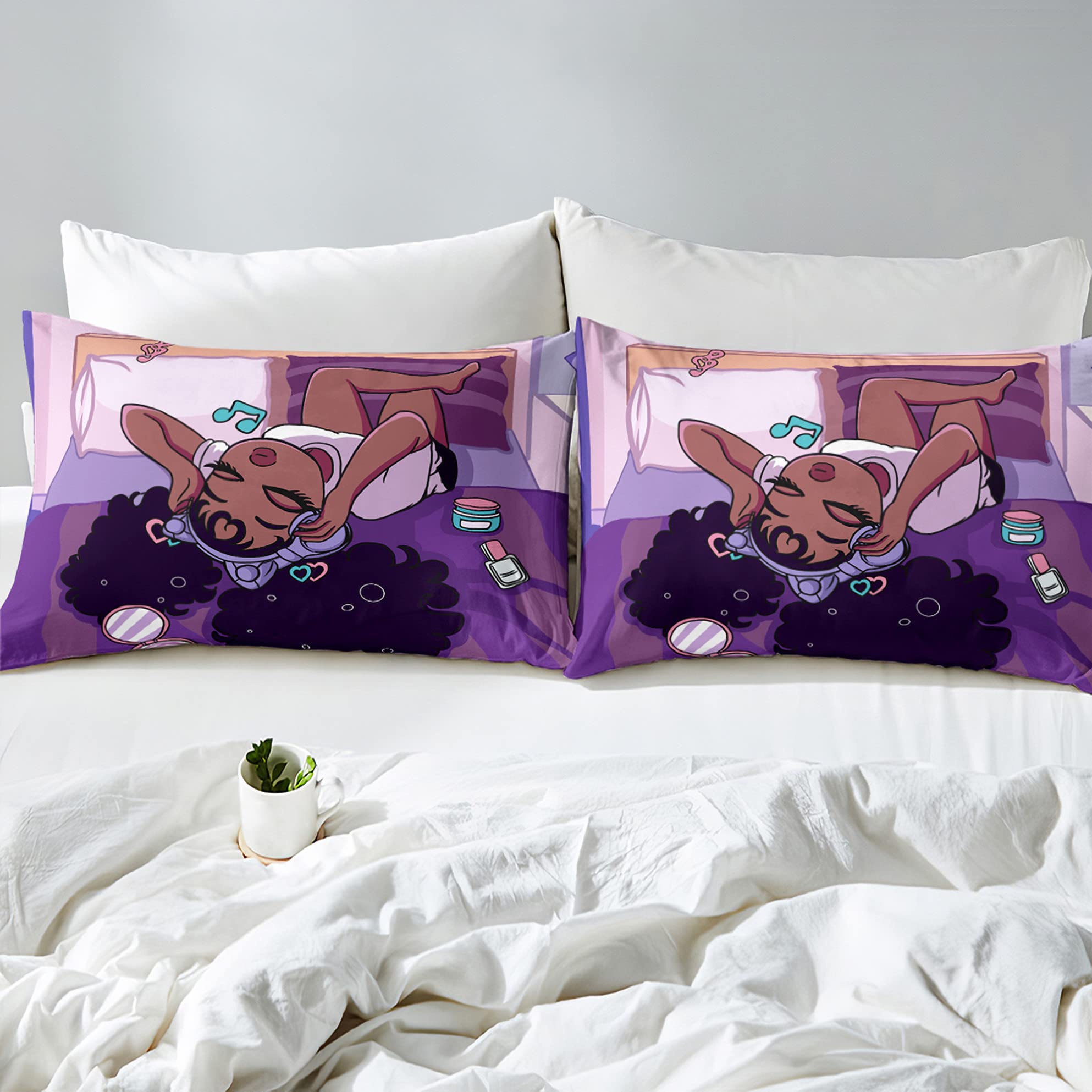 kodhyvj twin bed styled in a bedroom demonstrating how the set brightens decor quickly