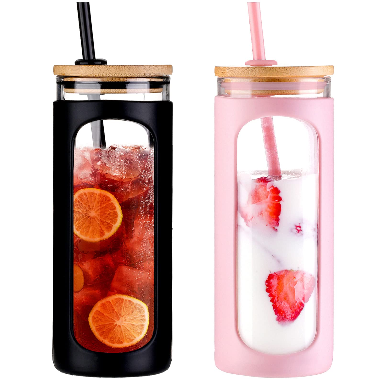 Kodrine glass tumbler front view showing clear design and practical capacity