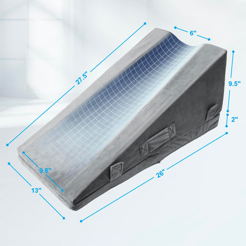 kokoslo close-up of memory foam texture, highlighting comfortable pressure relief