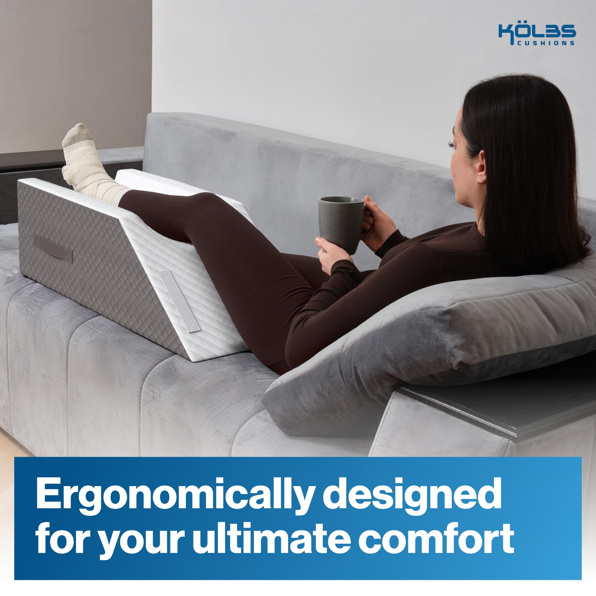 Kölbs jacquard cover close-up displaying texture and stylish comfort