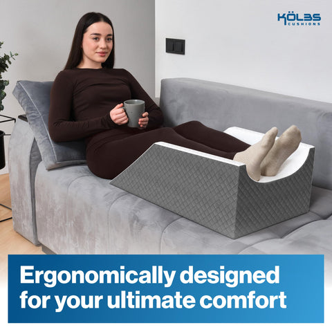 Kölbs staged in bedroom to show elegant look and comfortable elevation