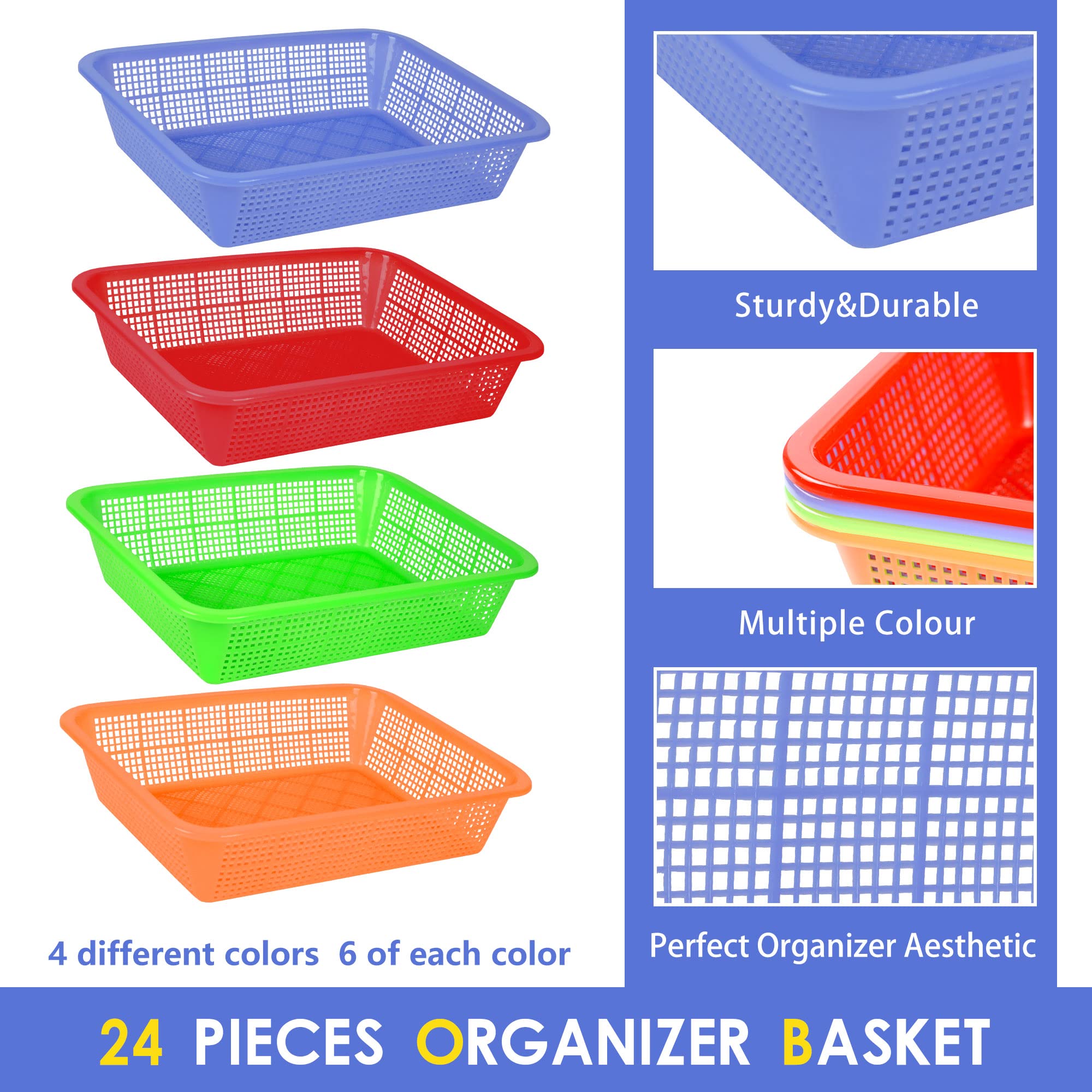 Kolewo4ever basket beside papers demonstrates size fit for documents