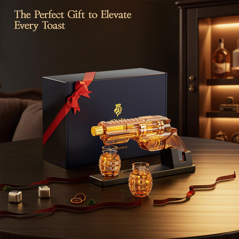 Kollea decanter pouring whiskey at a bar enhancing entertaining moments