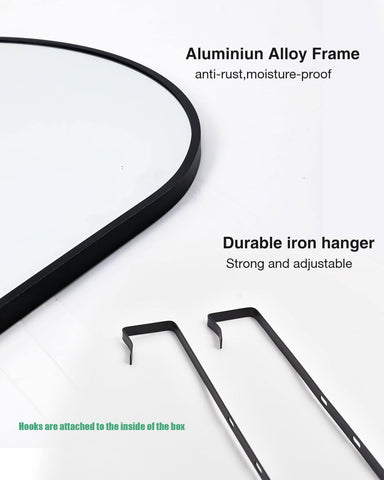 KOMCOTE over-the-door hooks installed demonstrating tool-free setup and convenience
