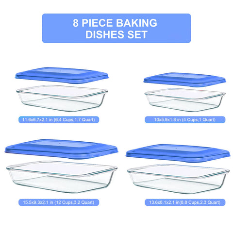 KOMUEE four dishes laid out to show graduated sizes for versatile cooking