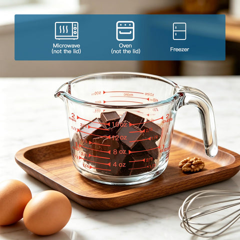 KOMUEE handle detail highlighting ergonomic grip for safe pouring and control