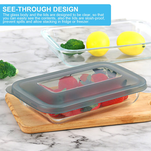 KOMUEE baking dish in oven with casserole indicating oven-safe performance