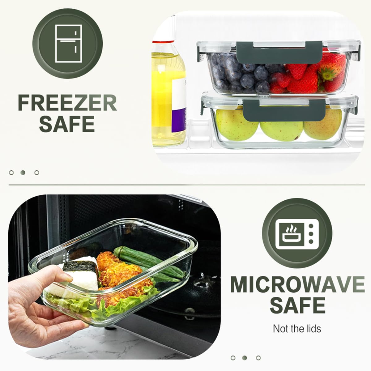 KOMUEE container in a backpack lunch setting demonstrating portability and spill protection