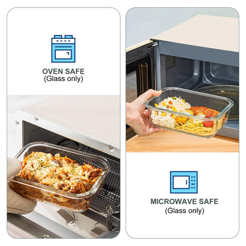 KOMUEE containers packed in a lunch bag illustrating safe transport and convenience