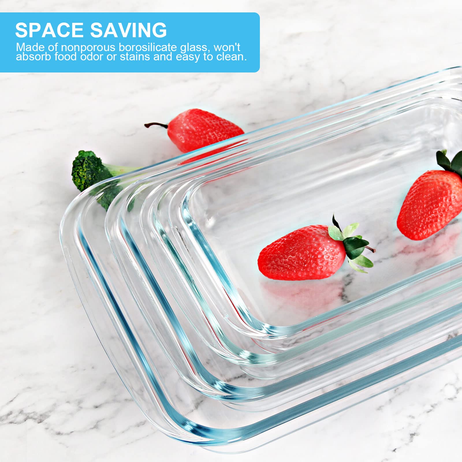 KOMUEE nested dishes inside a cabinet showing compact, space-saving storage