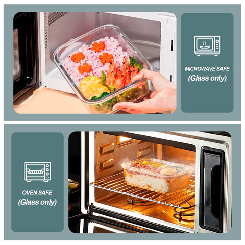 KOMUEE container held in hand demonstrating 30 oz scale and portion control benefit