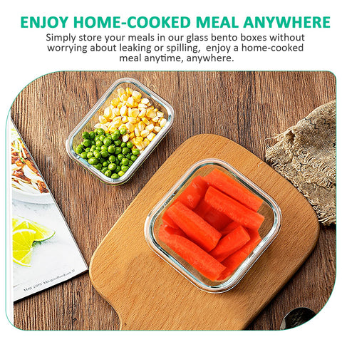 KOMUEE stacked containers in refrigerator saving space and improving organization