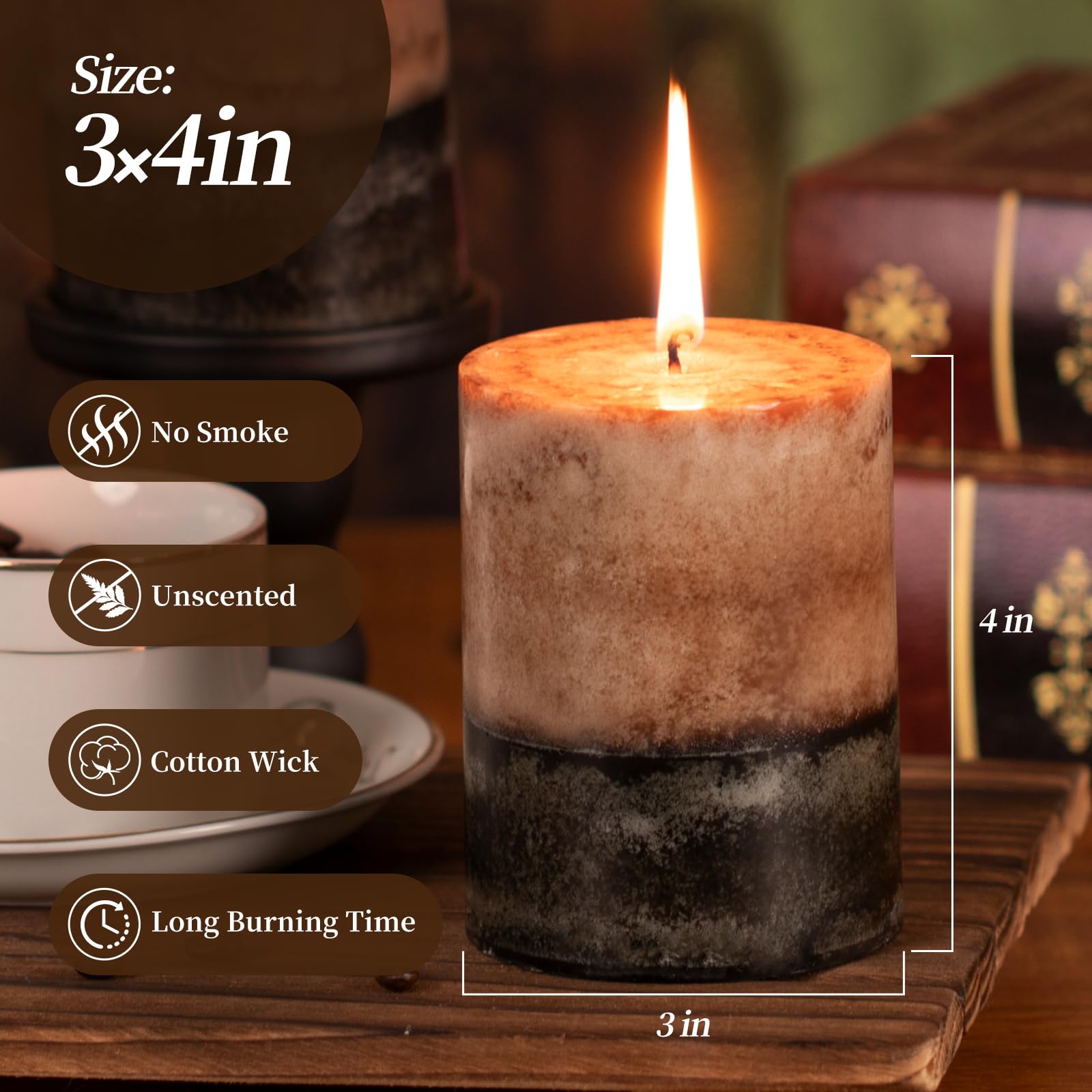KONNI layered color close-up highlights texture and attractive visual appeal