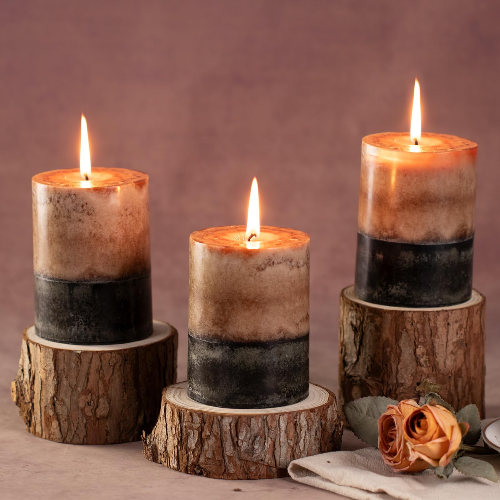 KONNI top wick detail shows cotton wick for steady, clean burn