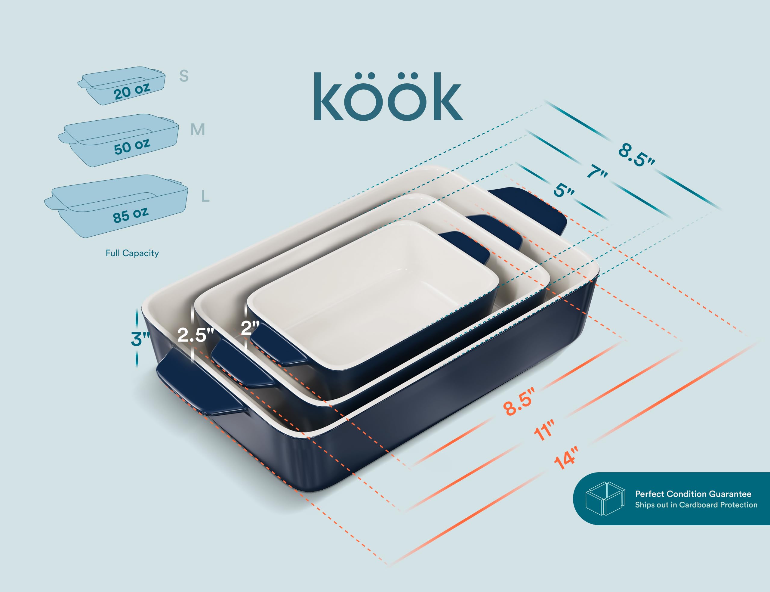 KooK dishes on dining table showing attractive presentation benefit