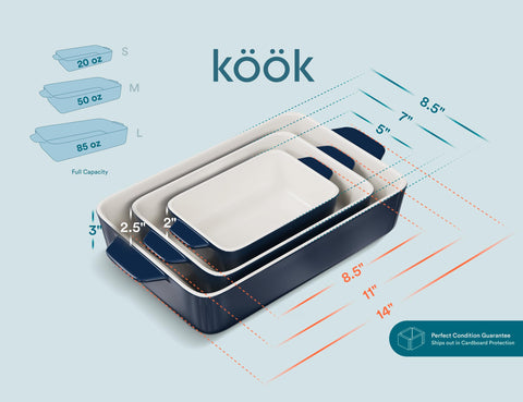 KooK dishes on dining table showing attractive presentation benefit
