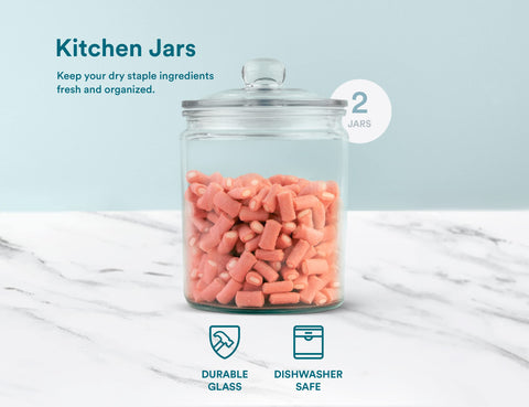 KooK jar in dishwasher rack showing easy-clean convenience benefit