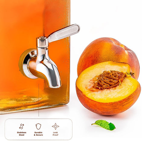 KooK dispenser in backyard party setting enabling self-serve drinks