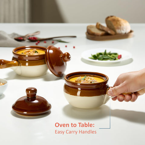 KooK lid and large handle detail showing secure fit and comfortable grip benefit