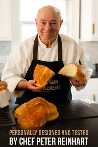 Kook set on countertop in kitchen scene, showing practical use for home bakers