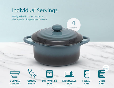 KooK cocotte lid fit close-up showing snug seal to keep food warm