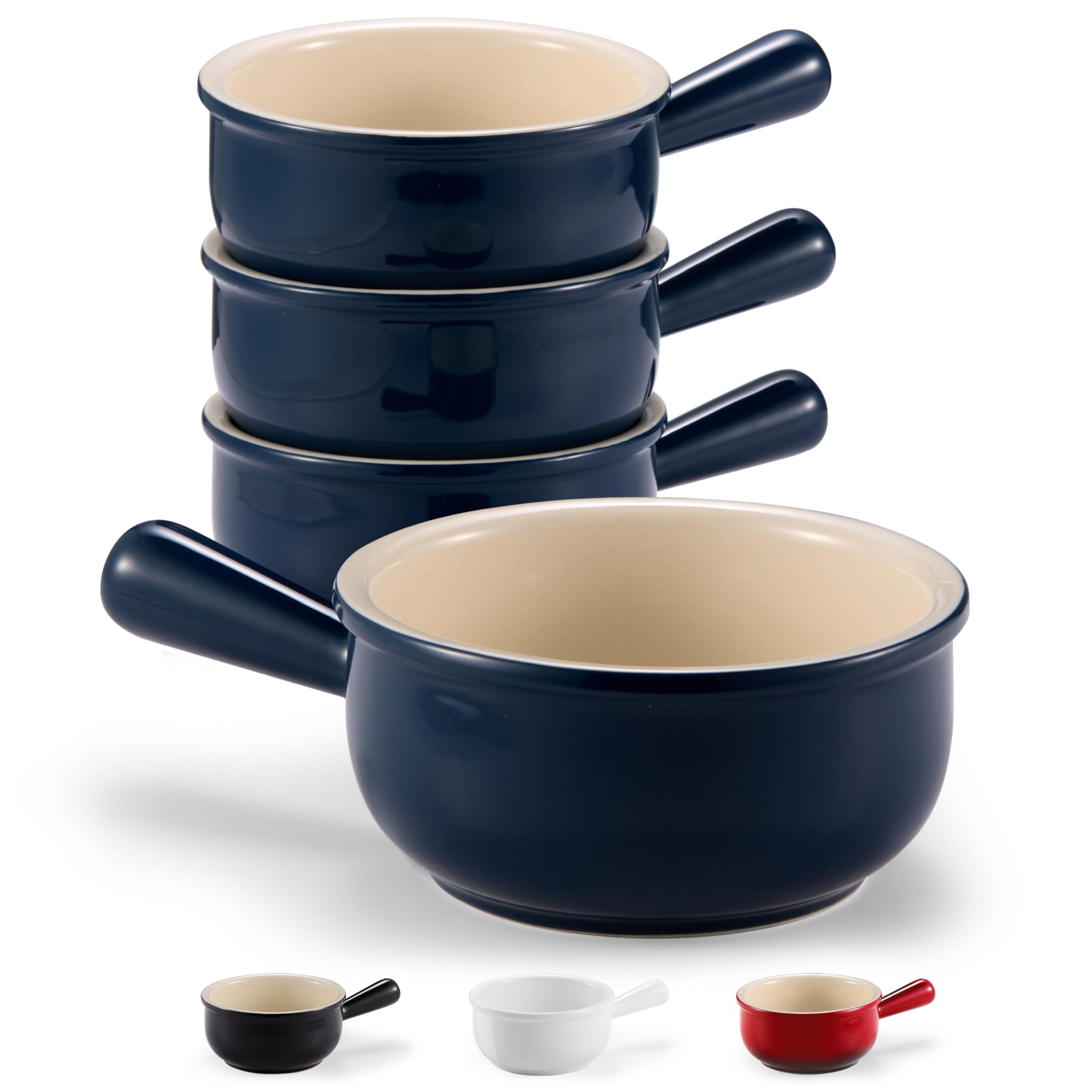 KooK navy crock front view showing elegant finish and durable design