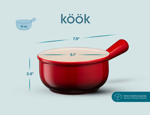 KooK bowls styled on dining table showing serving convenience and color
