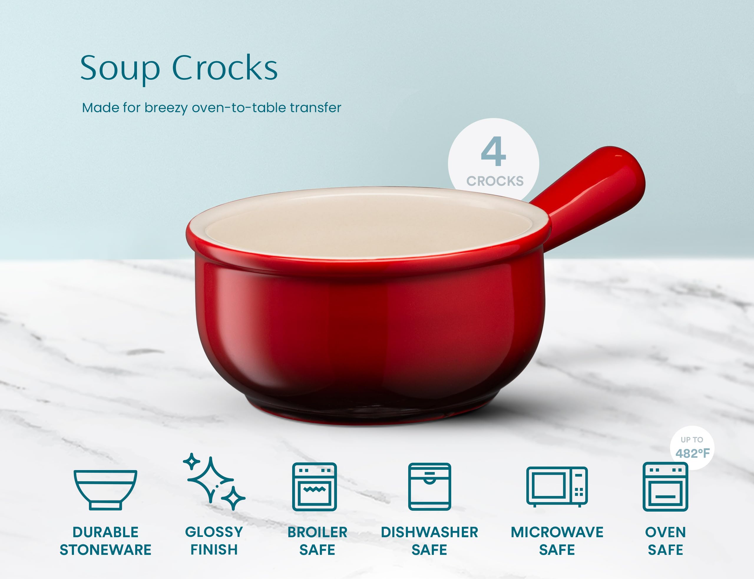 KooK bowl next to spoon demonstrating 15 oz portion size and scale