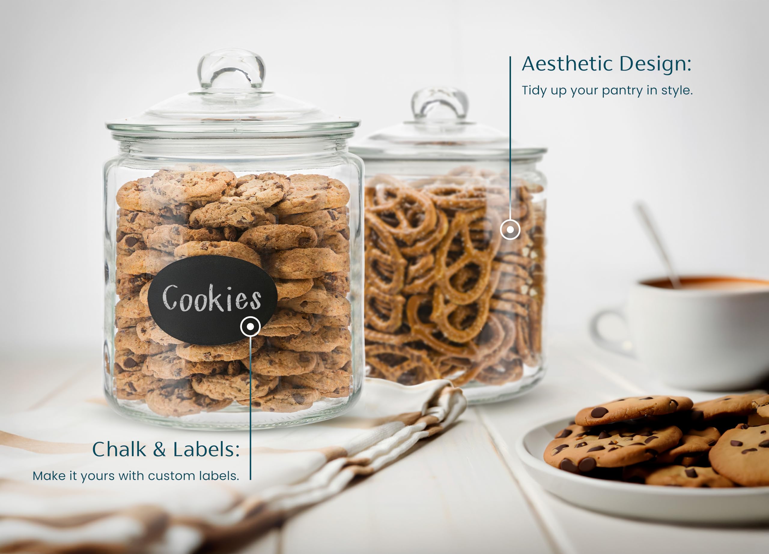 KooK thick glass edge detail showing durable, chip-resistant construction benefit