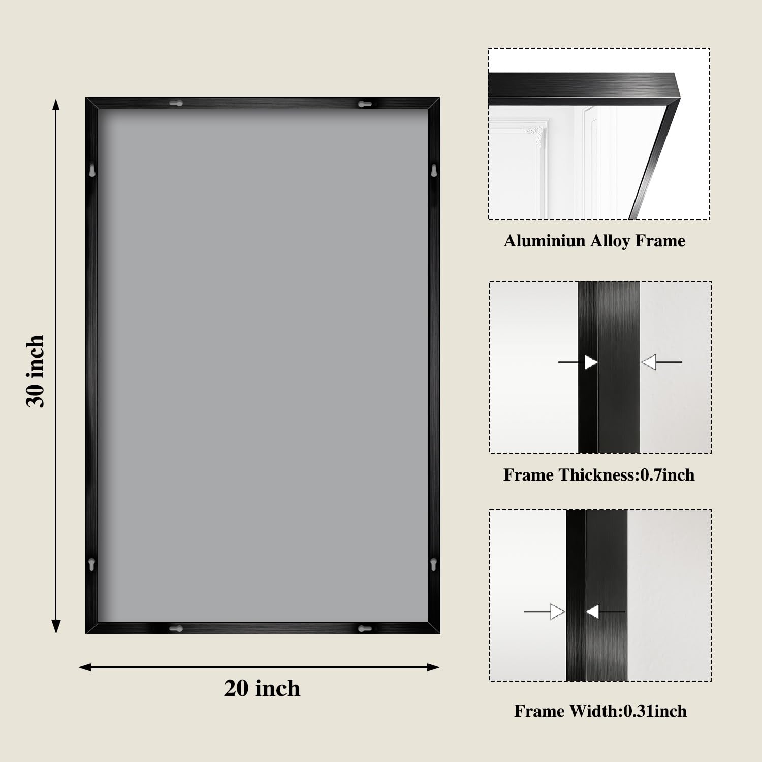 Koonmi close-up of brushed aluminum frame texture highlighting durability