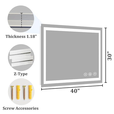 Koonmi mirror in lifestyle bathroom setting showing improved grooming lighting