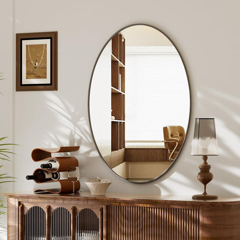 Koonmi mirror snug in honeycomb packaging showing transit protection