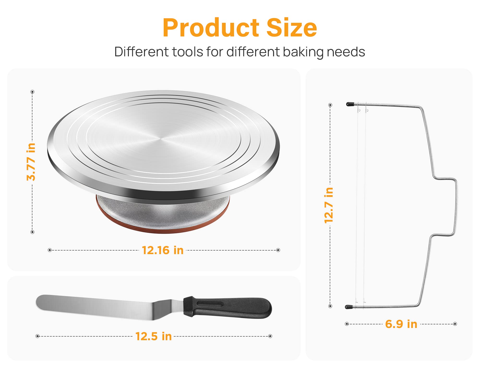 Kootek close-up of hidden ball bearings highlighting smooth 360° rotation benefit